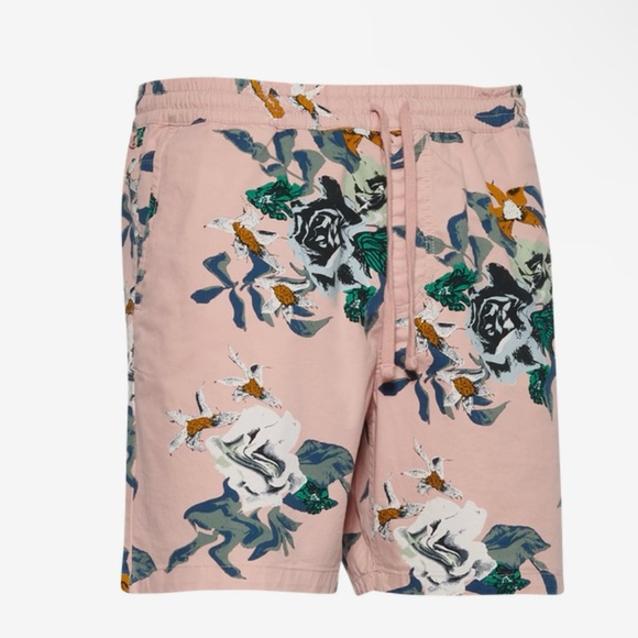 Vans Range Relax Elastic Floral Shorts, Size S, M - Picture 3 of 13